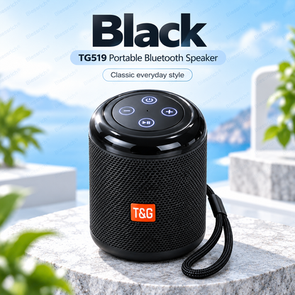 🥳REA 2026 🔥 50 % RABATT! Bärbar Bluetooth-högtalare – Bluetooth 5.3, 5 W klart ljud, uppspelning från TF-kort och USB, handsfree-samtal. Kompakt, lätt och enkel att ta med sig. Kraftfullt ljud var du än är! 🎶🔊