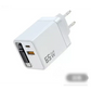 🔌51 % RABATT! 65 W snabbladdare med infällbar 80 cm lång Type-C-kabel – väggladdare med 3 portar för flera enheter, säker snabbladdning för mobiler, surfplattor och bärbara datorer
