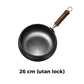 🍳🔥 Obelagd järnpanna – ju mer du använder, desto bättre non‑stick – utan kemikalier, utan flagnande beläggning 🍳