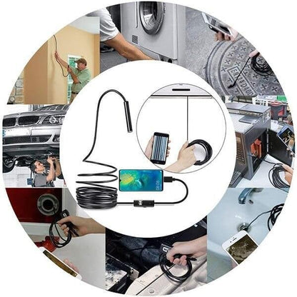 2025 💥3-i-1 plug-and-play endoskopkamera – kompatibel med Android, iPhone, iPad och PC