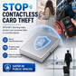 Kortfodral i metall med RFID-skydd