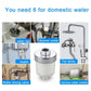 Tap water filter (Kitchen Bathroom Shower Universal+)