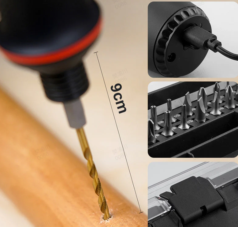 "🔧⚡️ Mini elverktygssats – Ta med dig byggmagi! Vrid skruvar som att plocka presenter! 🎁📦"