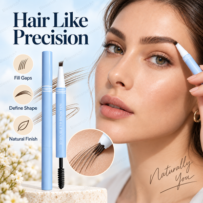 💗SISTA DAGEN 169.99 kr! – KÖP 1, FÅ 1 GRATIS!!🌿✨ Säg adjö till glesa, ojämna ögonbryn – 3D-mikrobladingpenna med dubbla spetsar för naturliga, långvariga resultat! ✨