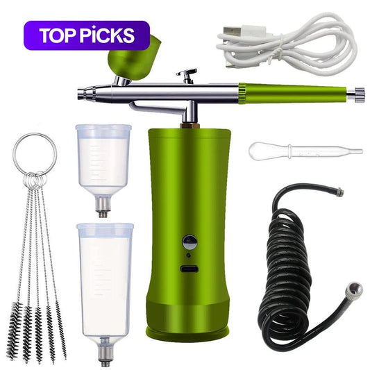 Elektriskt airbrush-set med kompressor