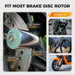 🏍️🎃Halloween-specialerbjudande 50% RABATT ! 🔒 Anti-Theft Disc Brake Lock – massiv legering, tryck-för-att-låsa & väderbeständig