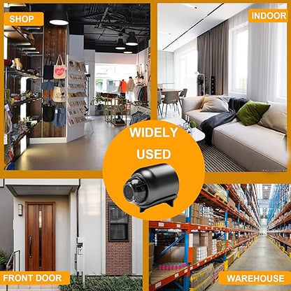 🔥 Trådlösa gömda kameror, kompakta inomhus- och utomhuskameror med fjärrövervakningsfunktion.