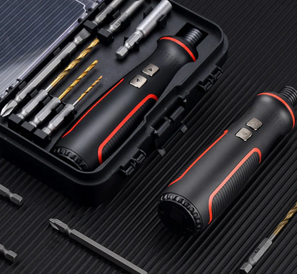 "🔧⚡️ Mini elverktygssats – Ta med dig byggmagi! Vrid skruvar som att plocka presenter! 🎁📦"