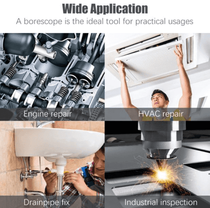 2025 💥3-i-1 plug-and-play endoskopkamera – kompatibel med Android, iPhone, iPad och PC