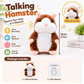 Talande hamster-gosedjur – upprepar allt du säger, skakar automatiskt på huvudet, roligt för både barn och vuxna