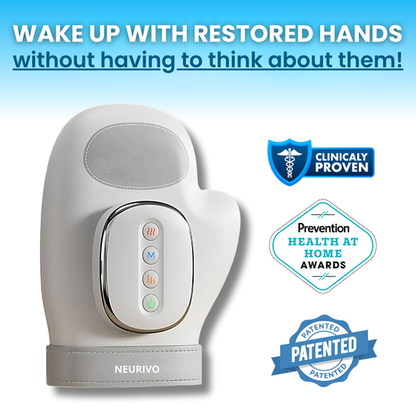 🎃Halloween-erbjudande: 50 % rabatt!🔥Batteridriven, uppvärmbar handmassager med luftkompression – ditt hand-spa hemma