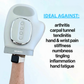🎃Halloween-erbjudande: 50 % rabatt!🔥Batteridriven, uppvärmbar handmassager med luftkompression – ditt hand-spa hemma