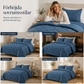 🛏️ 50 % RABATT NU! 🧵 3-delat quiltat täckeset – mjukt material, diamantsöm & allsäsongskomfort – perfekt för bekväm sömn 🌙