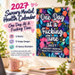 🔥REA – 50 % RABATT💓2027 års kalender om psykisk hälsa med svordomar