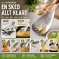 🍳 57 % RABATT NU! ✨ Multifunktionell Köksslev i Rostfritt Stål – För Matlagning, Servering & Vardaglig Användning 🥣