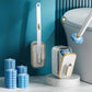 ÖVER 50 000 SÅLDA ENHETER!🚽💦Ett innovativt set med engångstoalettborstar för väggmontering✨