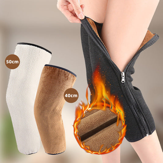 🔥Hot sale !🔥Winter Fur Lined Knee Warmers