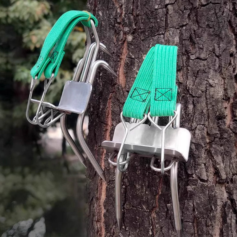Outdoor Tree-Climbing Anti-Slip Cat Claw Shoes Set