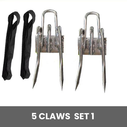 Outdoor Tree-Climbing Anti-Slip Cat Claw Shoes Set