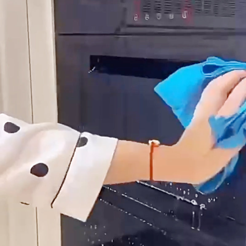 Absorberande luddfri glasrengöringsduk