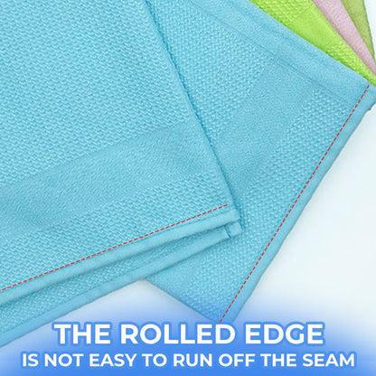 Absorberande luddfri glasrengöringsduk