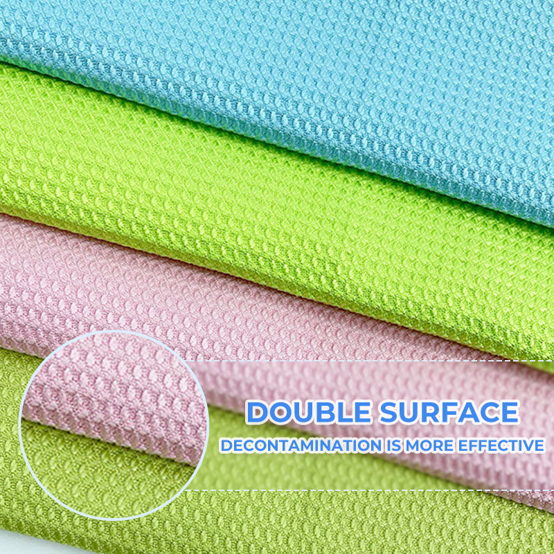 Absorberande luddfri glasrengöringsduk