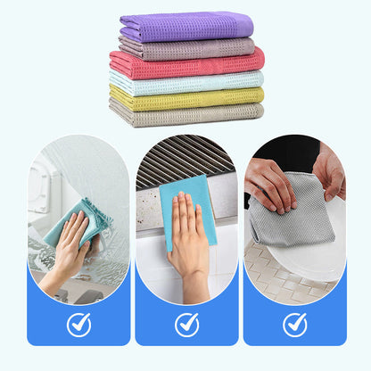 Absorberande luddfri glasrengöringsduk