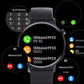 ✨⌚50% RABATT | Ultratunn Smartklocka för Herr – Bluetooth-samtal, 50+ Sportlägen & IP68 Vattentålig