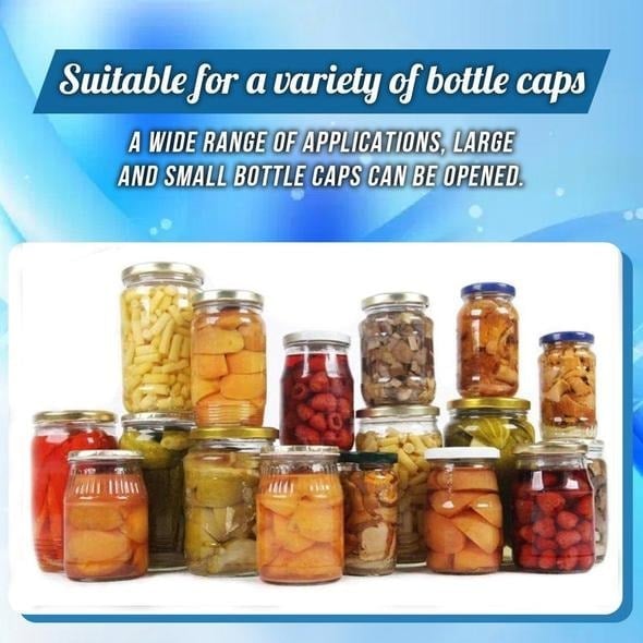 Justerbar multifunktionell konservöppnare i rostfritt stål🥫