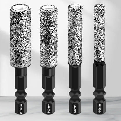 2-in-1 Hexagonal Shank Brazing Dry Drilling Specialized Hole Opener