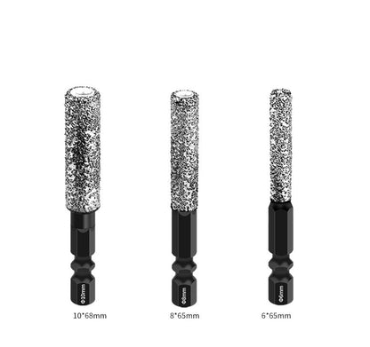 2-in-1 Hexagonal Shank Brazing Dry Drilling Specialized Hole Opener