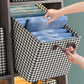📦 Vikbar Klädförvaringslåda - Förstärkt Struktur, Handtag - Spart Plats, Organisera Din Garderob Enkelt! 🏠