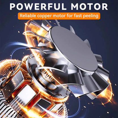 Transparent Electric Fruit and Vegetable Peeler