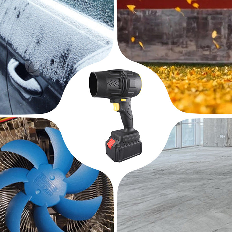 Trådlös bärbar turboladdad uppladdningsbar fläkt med hög effekt