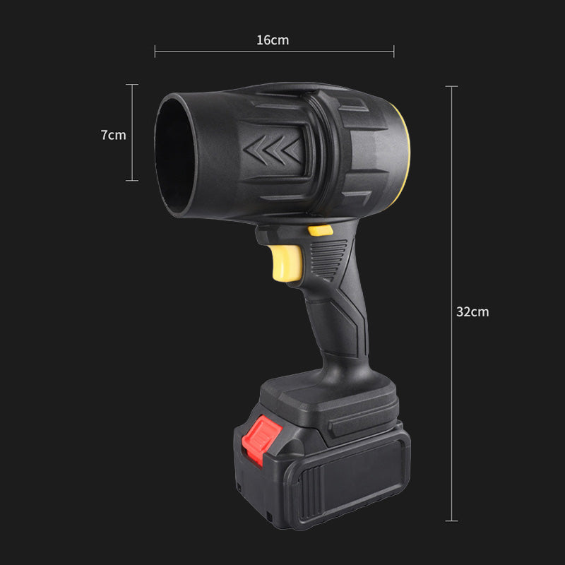 Trådlös bärbar turboladdad uppladdningsbar fläkt med hög effekt
