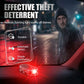 🔥⏳50% RABATT NU!🚗Solcellsdriven Stöldskyddslampa för Bil, vandalsäker med enkel installation för parkeringssäkerhet🔒✨