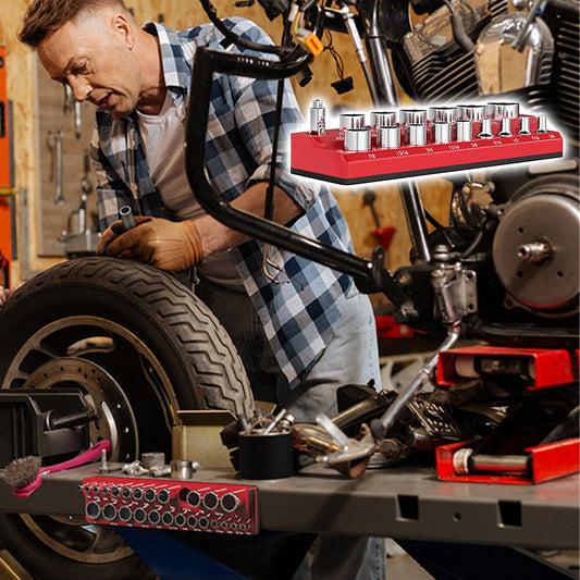 Exakt magnetisk uppsättning mutterdragarhållare