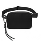 Minimalist Waterproof Double-Zipper Waist Bag