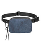 Minimalist Waterproof Double-Zipper Waist Bag