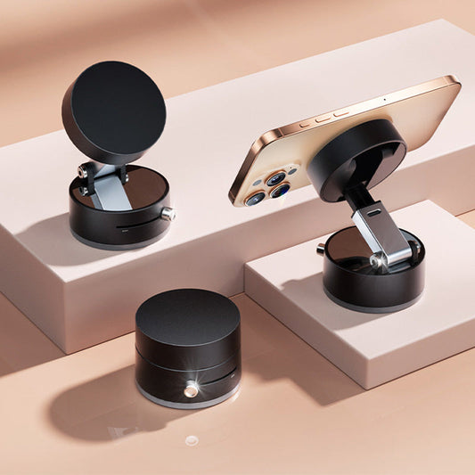 Uppgraderad 360° Reglerbar Magnetisk Telefonhållare för Dammsugare