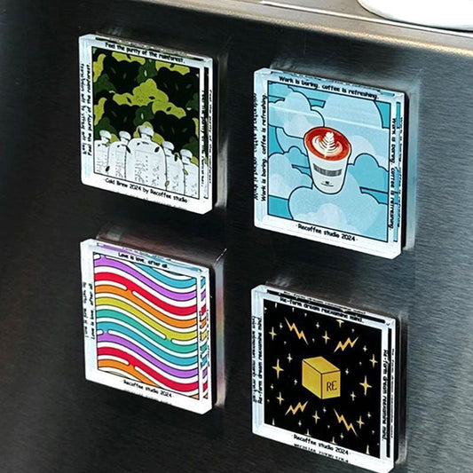 😻Kreativt & dekorativt DIY-kylskåpsmagnetkit😻