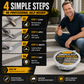🧱 50% RABATT NU! Betongtrappreparationslim – permanent bindning, väderbeständig & snubbelfri – perfekt för trappor, uppfarter och uteplatser 🏠✨