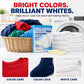 🧺 50% RABATT NU! Laundry Whitening Sheets – kraftfull borttagning av gulning, färgfixering & långvarig doft – dina vita plagg förblir strålande rena ✨💧