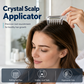 💇‍♀️ 50% RABATT NU! Transparent Hair Oil Applicator Comb – precisions-rotleverans, rullande stålkulor & ergonomisk design – perfekt för jämn håroljeapplicering och hårbottenmassage ✨