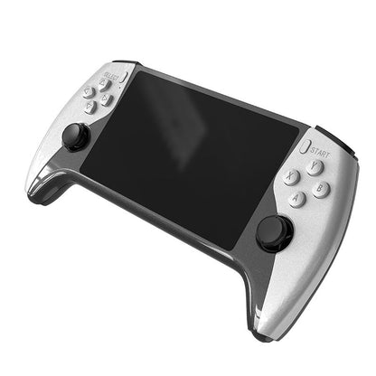 🎮🕹️ 50 % RABATT! Handhållen spelkonsol – Tvåspelarläge, ergonomiskt grepp. 5-tums HD-skärm, lång batteritid. Retrokul var du än är! ✨🔋