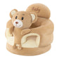 ✨60% RABATT NU! !✨🧸 Plysch Babystödsits – Ergonomisk, Stabil & Mjuk – Perfekt för Sittträning & Lek 🛋️