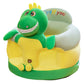 ✨60% RABATT NU! !✨🧸 Plysch Babystödsits – Ergonomisk, Stabil & Mjuk – Perfekt för Sittträning & Lek 🛋️