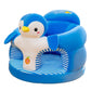 ✨60% RABATT NU! !✨🧸 Plysch Babystödsits – Ergonomisk, Stabil & Mjuk – Perfekt för Sittträning & Lek 🛋️