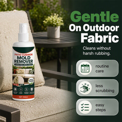 🌿 50% RABATT NU! 🛋️ Mögelborttagningsspray för uteplatsdynor – snabbverkande, skonsam mot tyg & enkel applicering – perfekt för utemöbler, båtar och camping ☀️✨