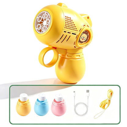 ⏰50 % RABATT NU!🧸Mini-bubbelmaskin med LED-belysning🧸
